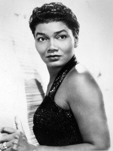 Pearl Bailey publicity still. William Morris Agency, available under public domain.